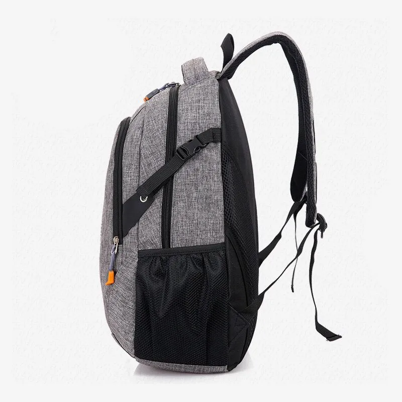 New Fashion Men's Backpack Bag Male Polyester Laptop Backpack Computer Bags high school student college students bag male