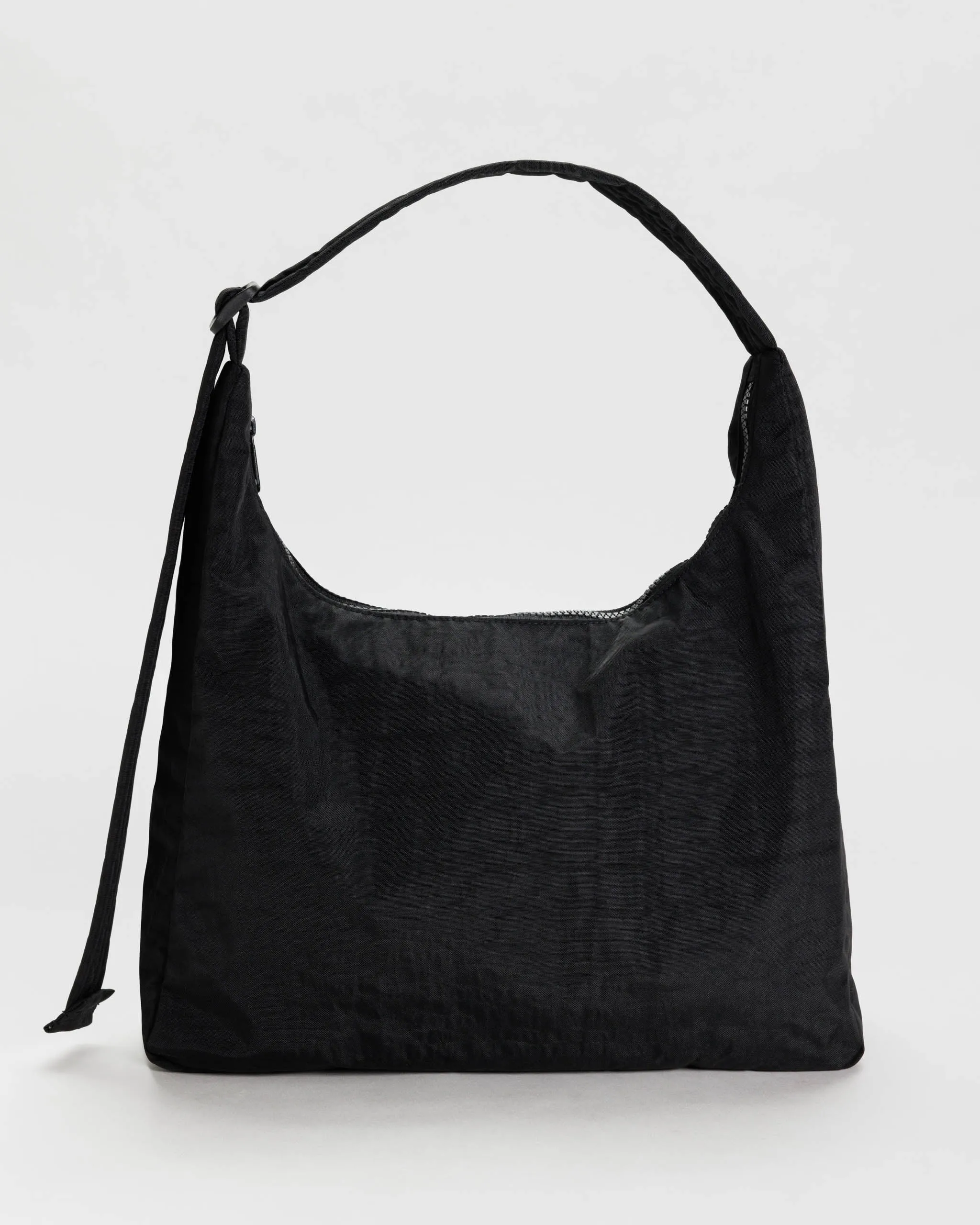 Nylon Shoulder Bag Black