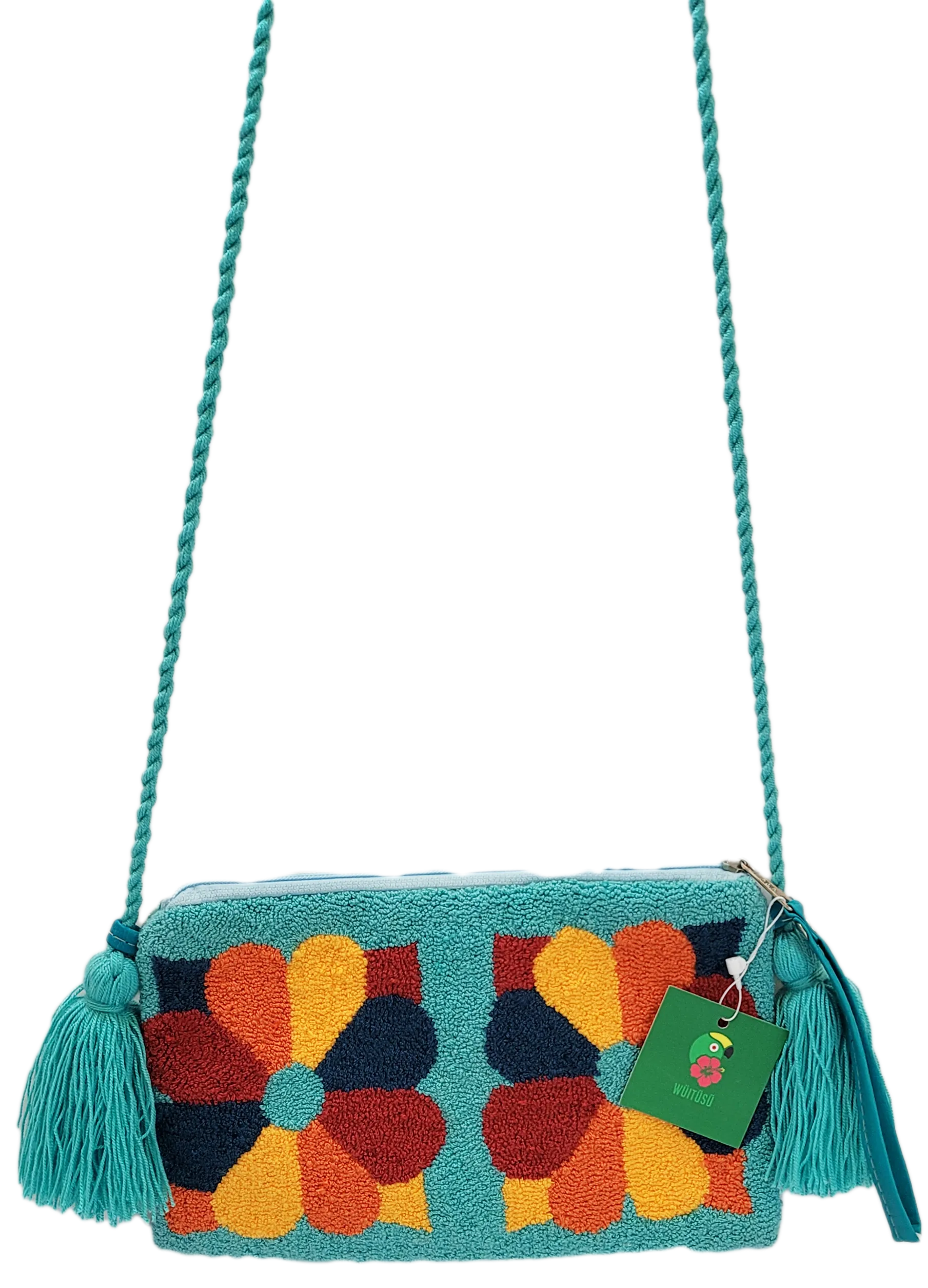 Quinn Fluffy Clutch with Handle