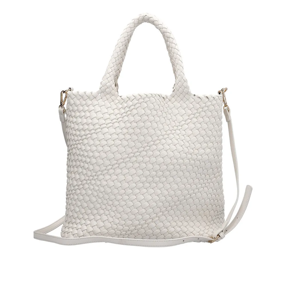 Remonte Handbag White Inerwoven Upper Shoulder Strap Q0761-80