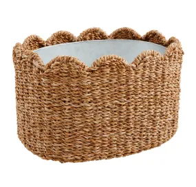 Scallop Woven Party Tub