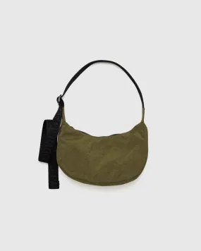 Small Nylon Crescent Bag Seaweed