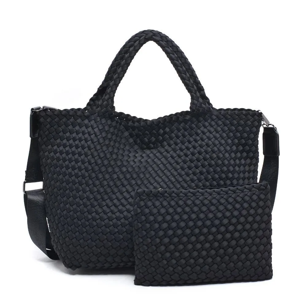 Sol and Selene - Sky's The Limit - Medium Woven Neoprene Tote Bag