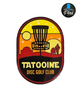 Tatooine Disc Golf Club Pin