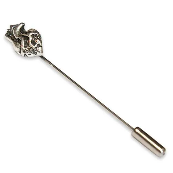 Tiny Anatomical Heart Ascot Stickpin