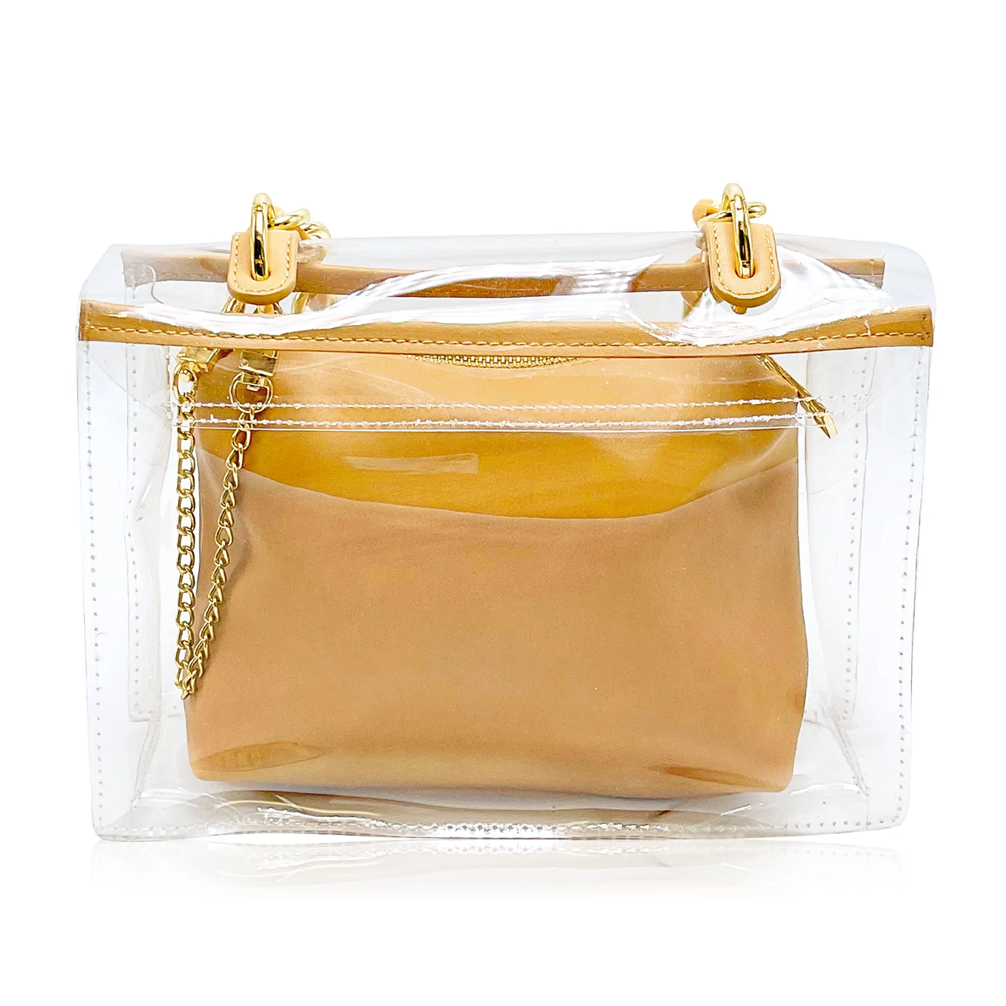 Transparent  crossbody handbag