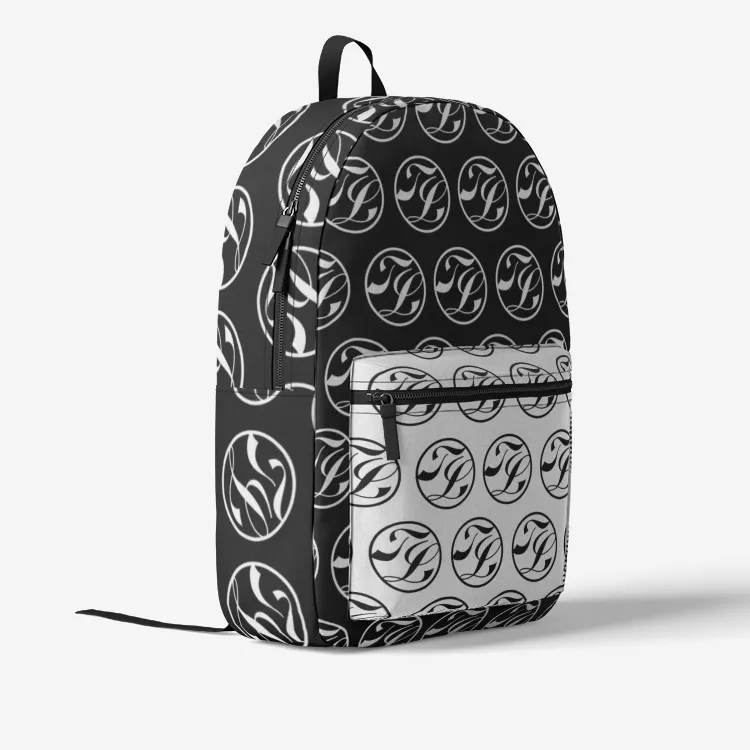 Trixie Lee Emblem Retro Colorful Print Trendy Backpack