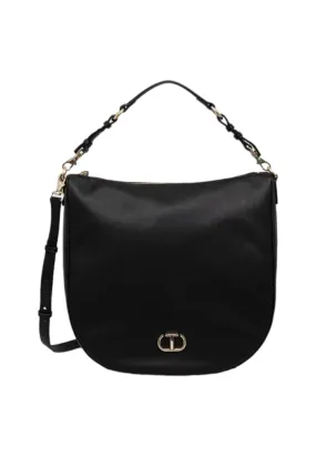 TWINSET Borsa Hobo Donna Nero 241TB7134