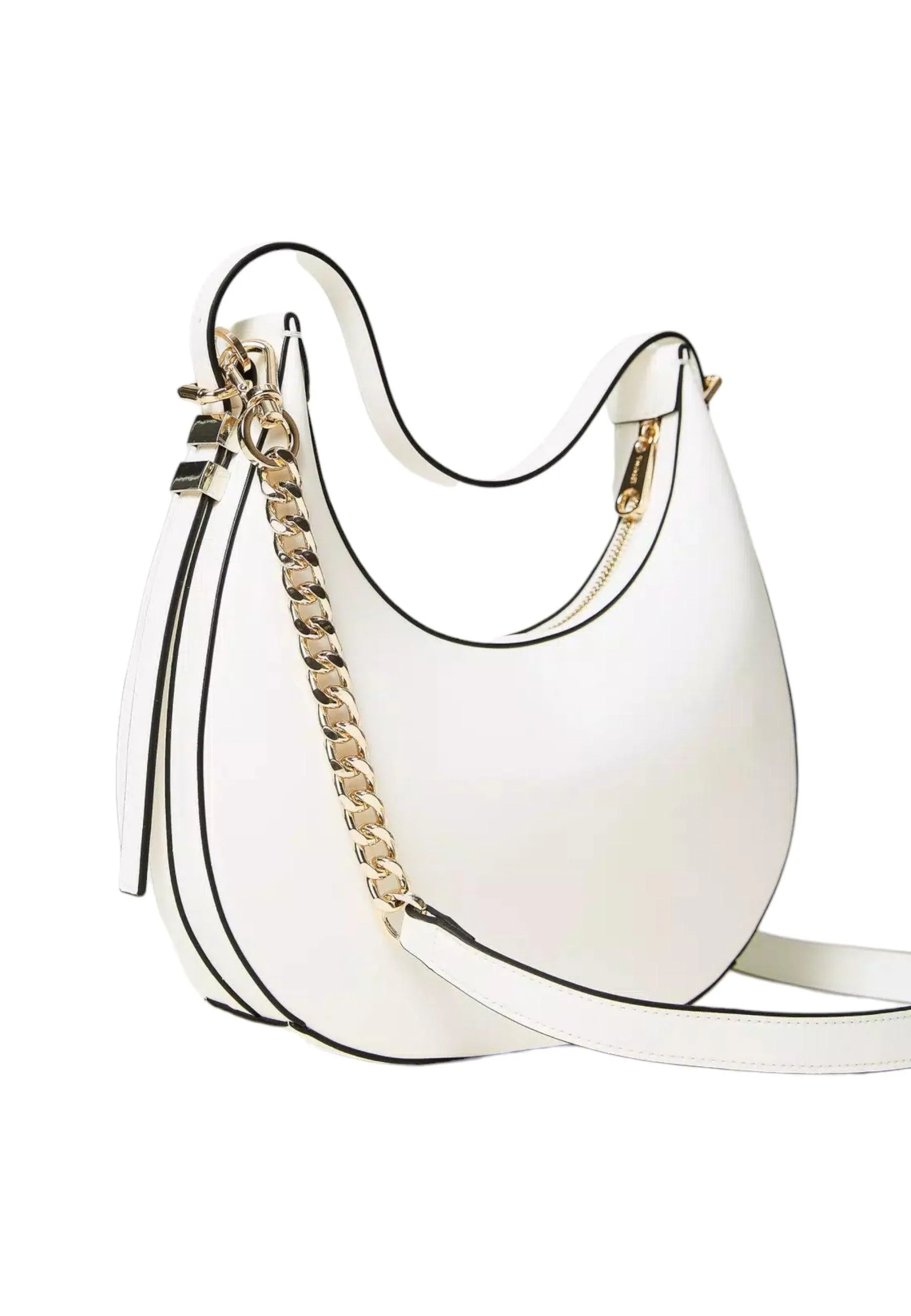 TWINSET Borsa Hobo Donna Neve Bianco 741TB7066