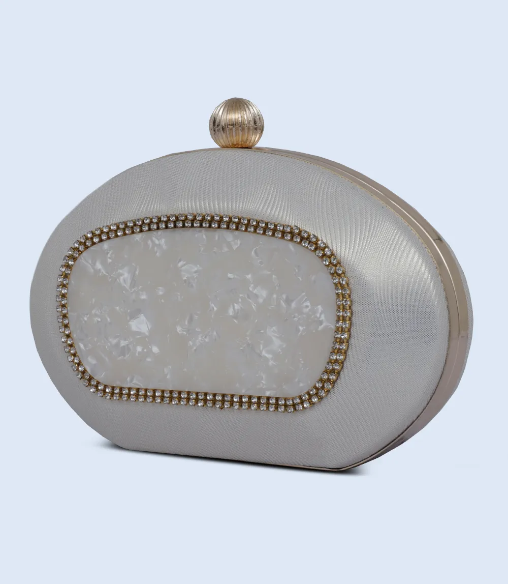 WB2500-PEARL-Women Snazzy Clutch